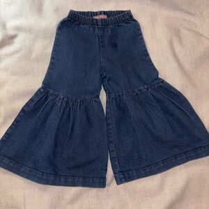 Jelly The Pug Blue Flared Jeans for Kids